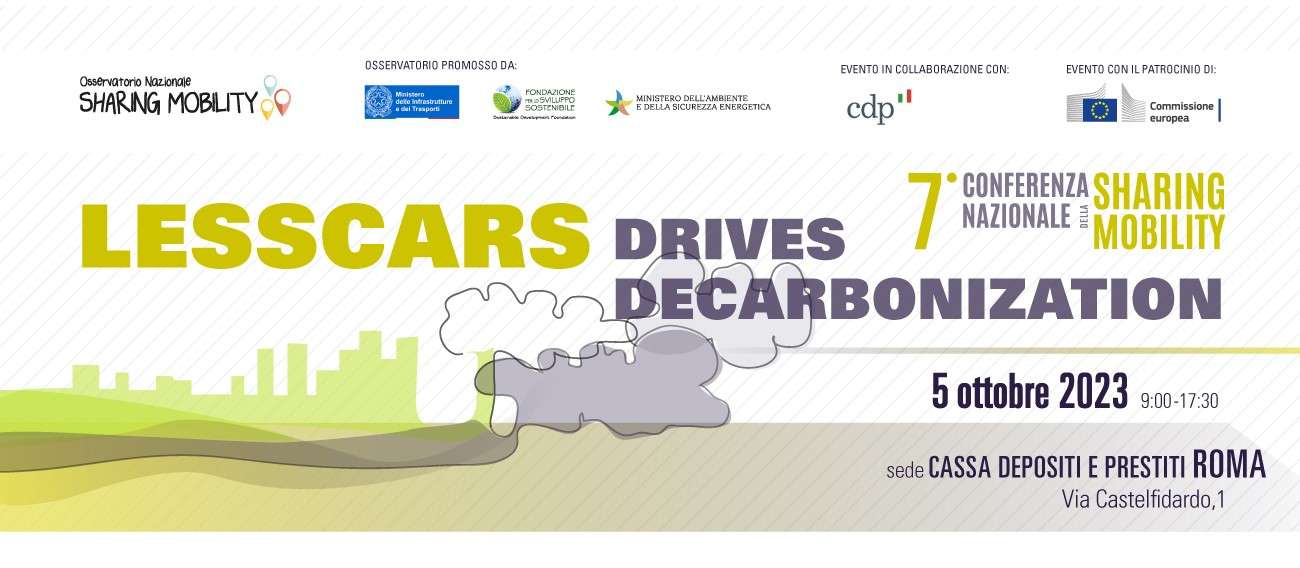 Decarbonizzazione della mobilità urbana: tmr® è presente alla Conferenza Nazionale dell'Osservatorio Sharing Mobility